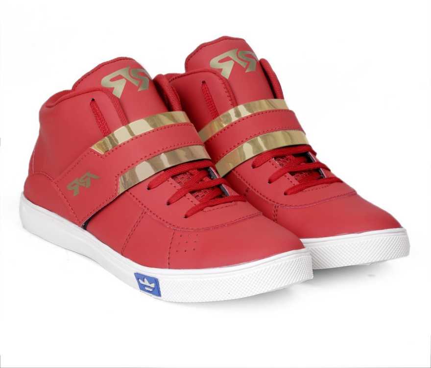 Sneakers For Men  (Red)