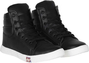 Sneakers For Men  (Black)